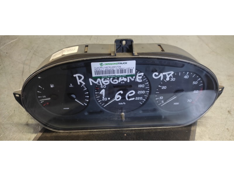 Recambio de cuadro instrumentos para renault megane i classic (la0) 1.6 referencia OEM IAM 7700839644  
