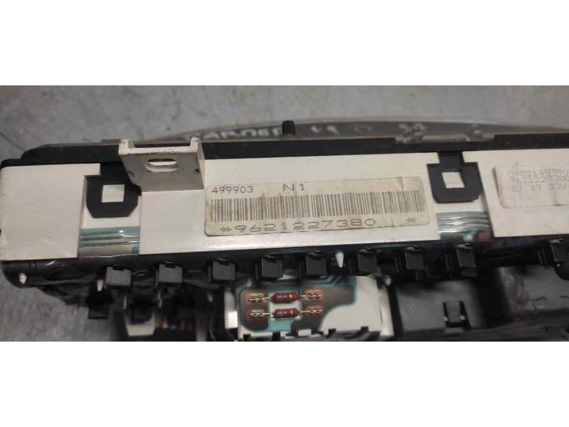 Recambio de cuadro instrumentos para peugeot partner (s1) port aventura referencia OEM IAM 9621227380  