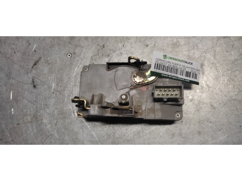 Recambio de cerradura puerta delantera derecha para peugeot 206 berlina xs referencia OEM IAM  9 PINS 