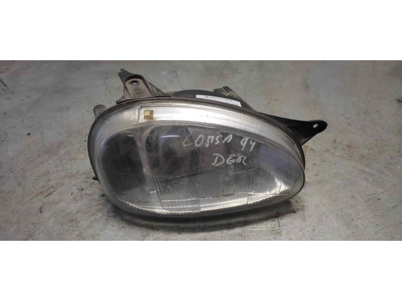 Recambio de faro derecho para opel corsa b gls referencia OEM IAM 90386294  