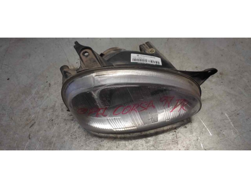 Recambio de faro derecho para opel corsa b gls referencia OEM IAM 90386294  