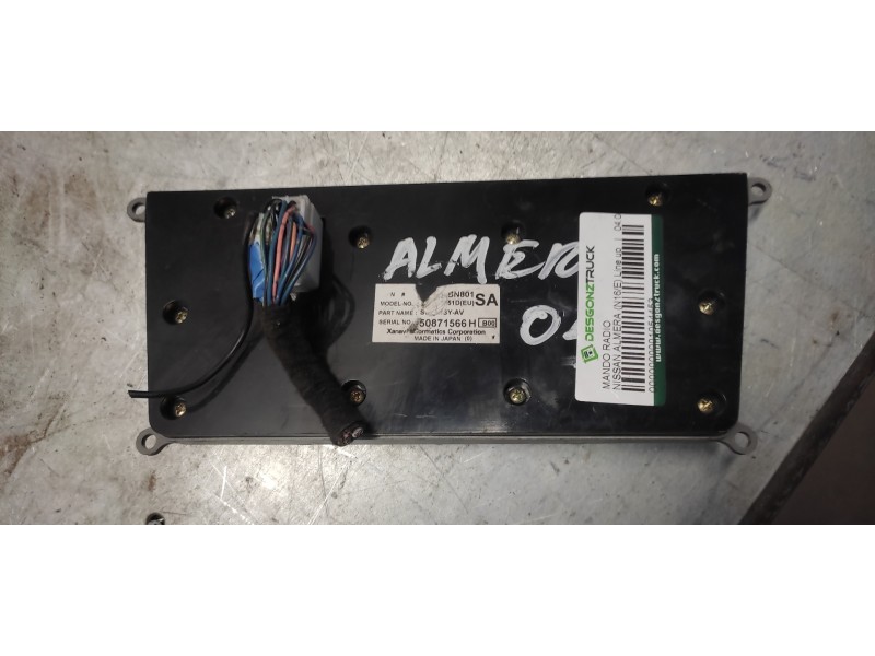 Recambio de mando radio para nissan almera (n16/e) line up referencia OEM IAM 50871566H  