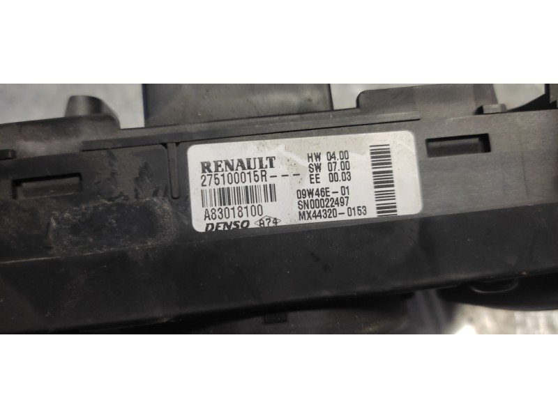 Recambio de mando climatizador para opel movano b kasten/combi ka l1h1 2,8t referencia OEM IAM 275100015R A83018100 