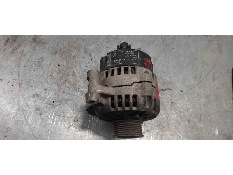 Recambio de alternador para volvo s40 berlina 2.0 16v referencia OEM IAM 0123310030 14V 45-80A BOSCH