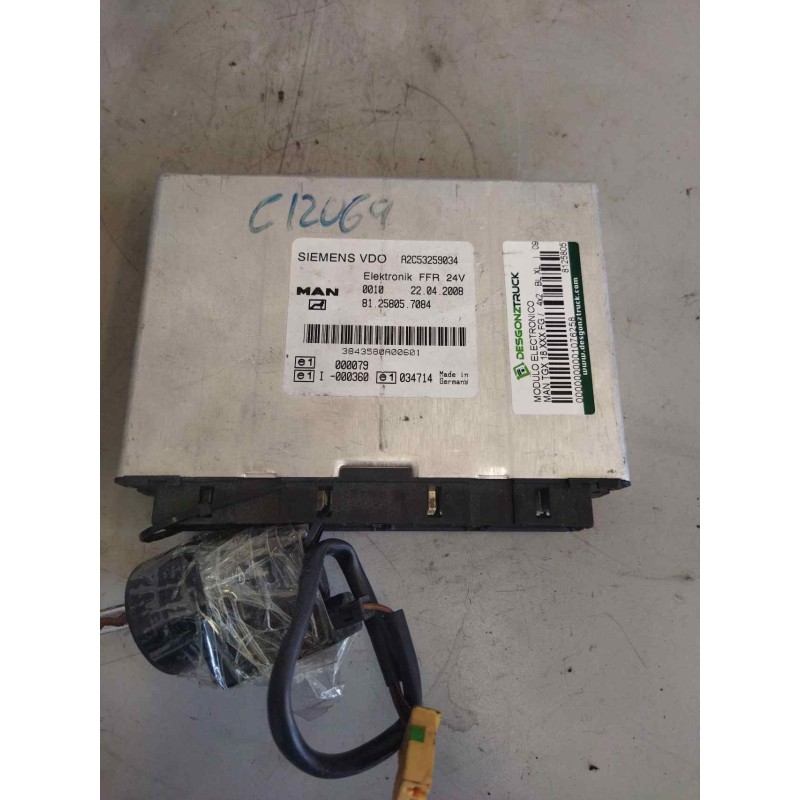 Recambio de modulo electronico para man tgx 18.xxx fg / 4x2 bl xl referencia OEM IAM 81258057084  CENTRALITA FFR