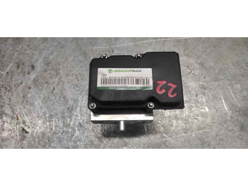 Recambio de abs para opel movano b kasten/combi ka l1h1 2,8t referencia OEM IAM 0265800737 0265237045 