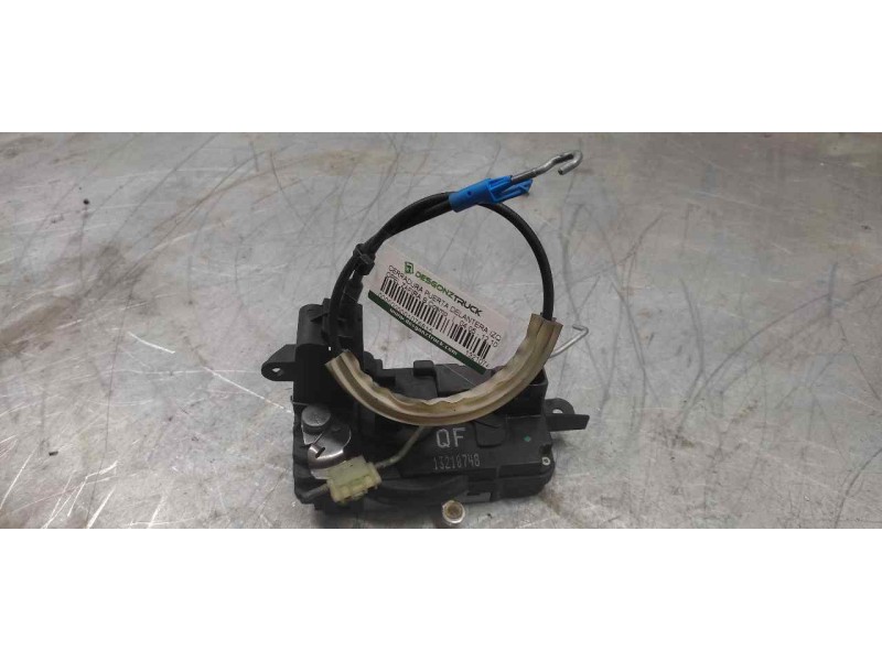 Recambio de cerradura puerta delantera izquierda para opel zafira b cosmo referencia OEM IAM 13210748 4 PINS 