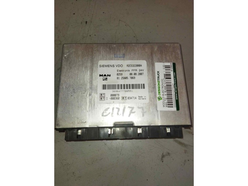 Recambio de modulo electronico para man tg - a 18.xxx 12.4 diesel referencia OEM IAM 81258057069  CENTRALITA FFR