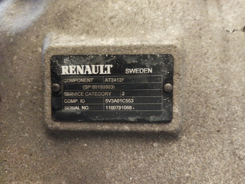 Recambio de caja cambios para renault serie t 12.8 diesel referencia OEM IAM AT2412F SP60150803 7460150803