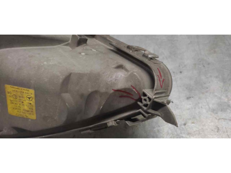 Recambio de faro derecho para mercedes clase a (w168) 140 (168.031) referencia OEM IAM   