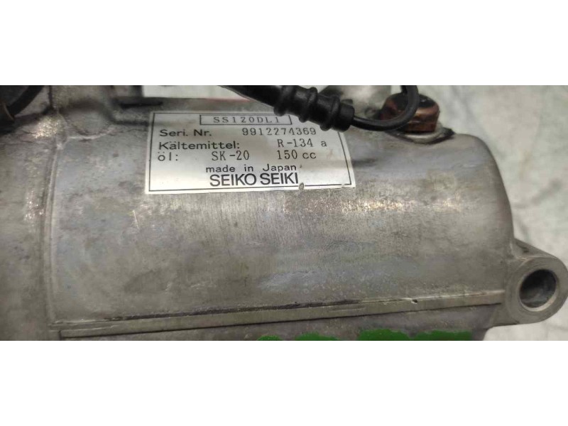 Recambio de compresor aire acondicionado para bmw serie 3 berlina (e46) 320d referencia OEM IAM 9912274369  