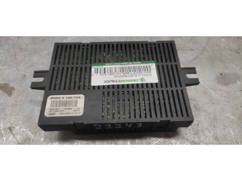 Recambio de modulo electronico para bmw serie 5 berlina (e60) 520d referencia OEM IAM 9180756 532318841 
