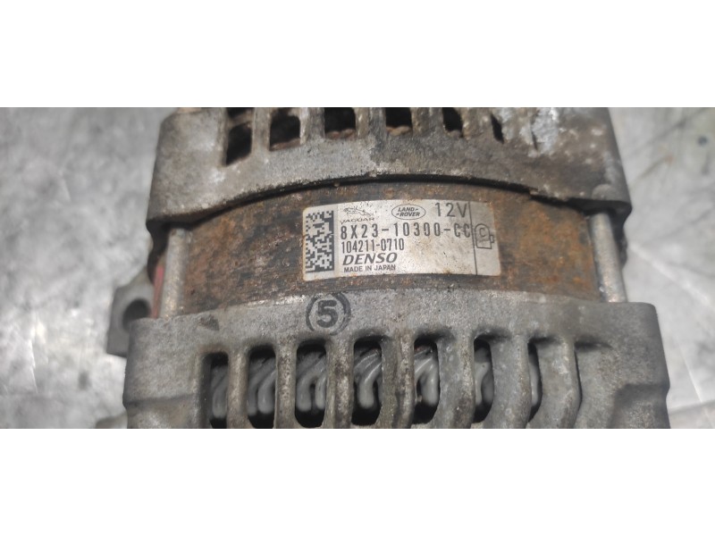 Recambio de alternador para jaguar xf 3.0 v6 diesel edition referencia OEM IAM 8X2310300CC 1042110710 DENSO