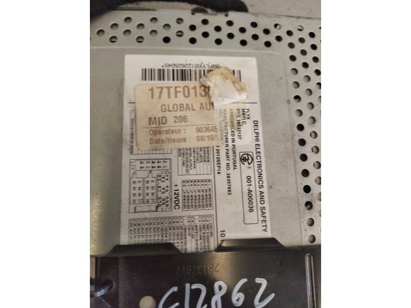 Recambio de sistema audio / radio cd para renault magnum ab 2005 12.8 diesel referencia OEM IAM 7423123002 21889473 