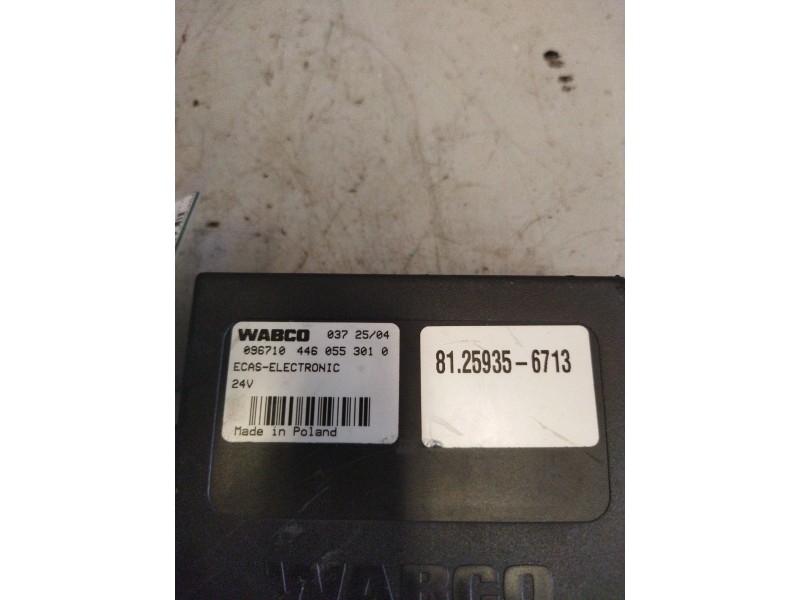 Recambio de modulo electronico para man l 2000 evolution 6.9 diesel referencia OEM IAM 81259356713 4460553010 CENTRALITA ECAS