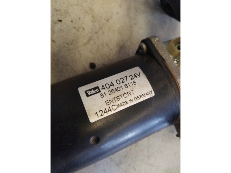 Recambio de motor limpia delantero para man l 2000 evolution 6.9 diesel referencia OEM IAM 81264016118  