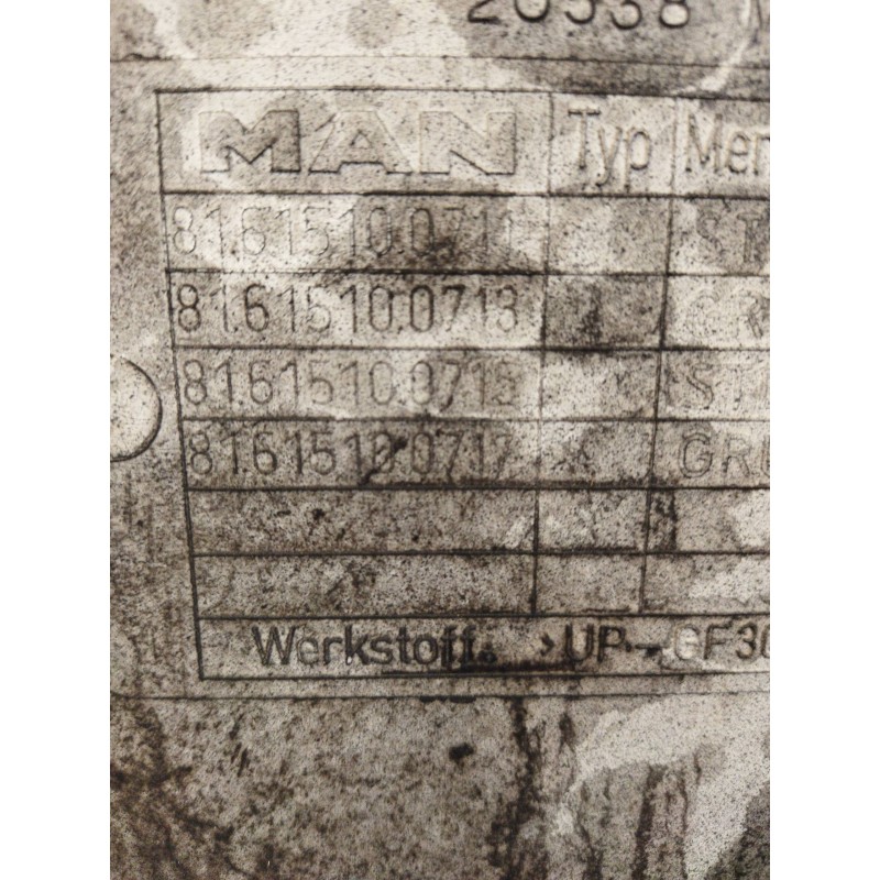 Recambio de paso rueda izquierdo para man tg - a 18.xxx 10.5 diesel referencia OEM IAM 81615100711  