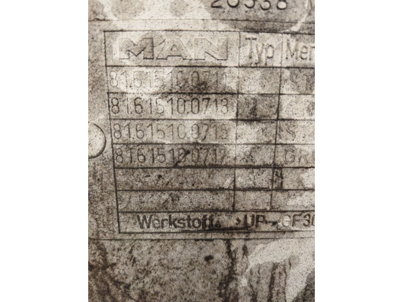 Recambio de paso rueda izquierdo para man tg - a 18.xxx 10.5 diesel referencia OEM IAM 81615100711  