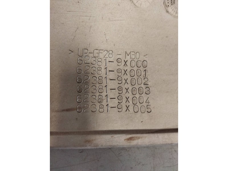 Recambio de deflector izquierdo para nissan trucks atleon 140 referencia OEM IAM 623819X000 623819X001 