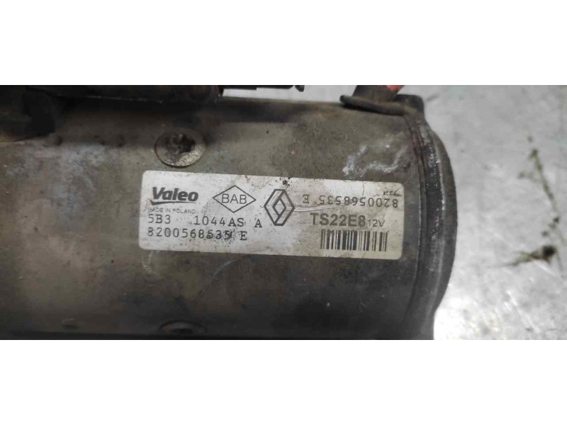 Recambio de motor arranque para renault master kofferaufbau l3h1 3,5t referencia OEM IAM 8200568535E 10 DIENTES 