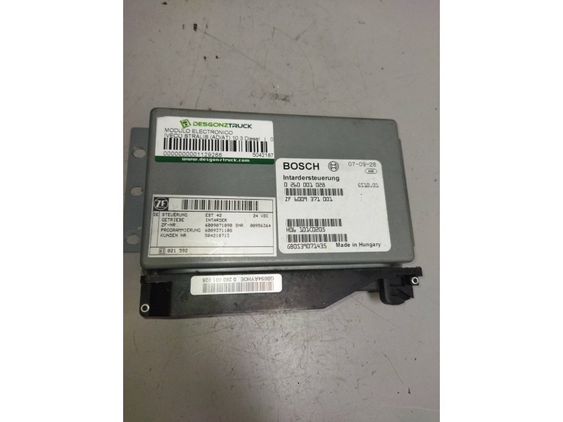 Recambio de modulo electronico para iveco stralis (ad/at) 10.3 diesel referencia OEM IAM 504218713 0260001028 6009371001