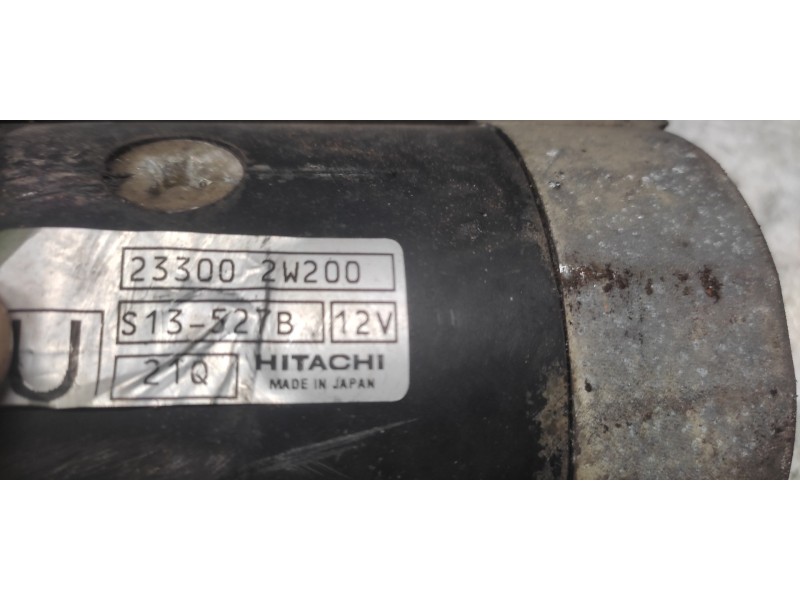 Recambio de motor arranque para nissan terrano/terrano.ii (r20) elegance referencia OEM IAM 233002W200 9 DIENTES 