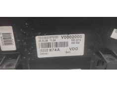 Recambio de cuadro instrumentos para volkswagen golf v berlina (1k1) conceptline (e) referencia OEM IAM 1K0920874A   2