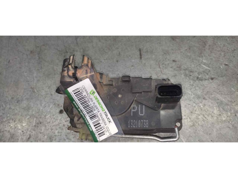 Recambio de cerradura puerta trasera izquierda para opel astra h ber. cosmo referencia OEM IAM 13210738 4 PINS 