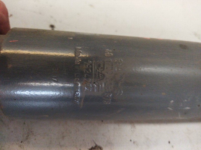 Recambio de amortiguador trasero izquierdo para daf trucks xf 106 480 referencia OEM IAM 1924212  