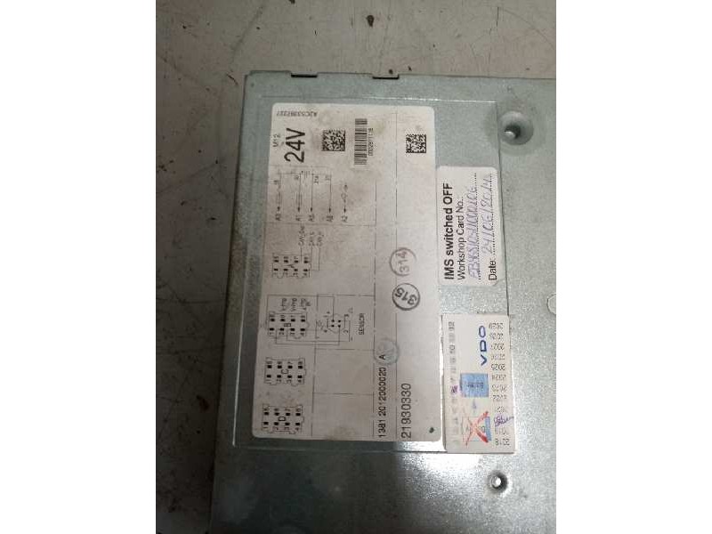 Recambio de tacografo para volvo fh xxx 12.8 diesel referencia OEM IAM 13812012000020 0002871116 21930330
