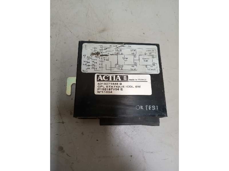 Recambio de modulo electronico para renault hr 385.18 / 26 premium e2 referencia OEM IAM 5010271448  CENTRALITA RELE INTERMITENC