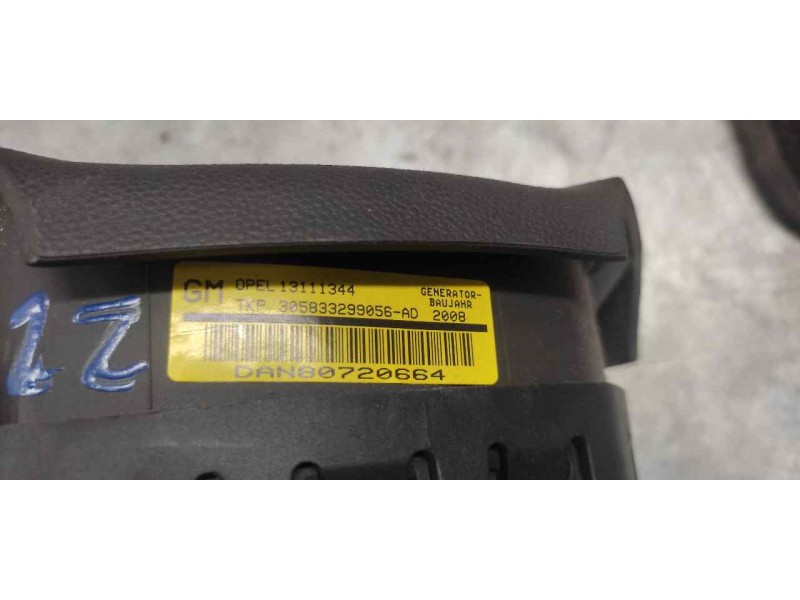 Recambio de airbag delantero izquierdo para opel astra h ber. cosmo referencia OEM IAM 13111344  