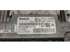 Recambio de centralita motor uce para citroen c4 coupe 1.6 16v hdi referencia OEM IAM 0281011863 9661377280 9653956980 2