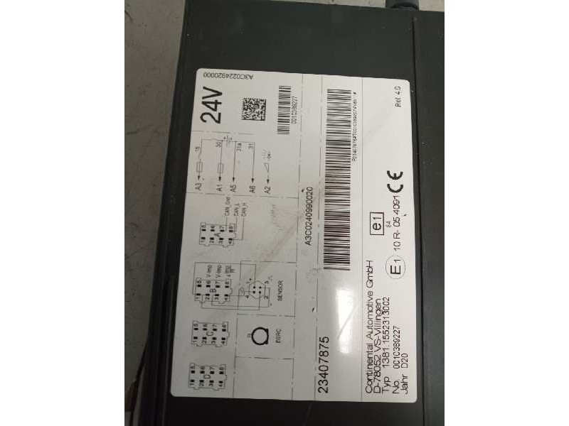Recambio de tacografo para renault serie t 12.8 diesel referencia OEM IAM 13811552313002 23407875 REL.4.0
