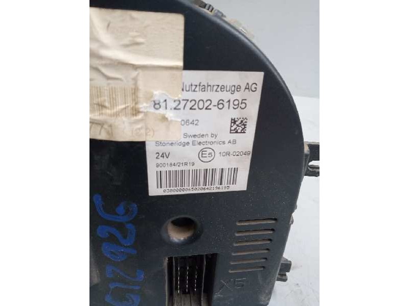 Recambio de cuadro instrumentos para man tg - a 26.xxx 10.5 diesel referencia OEM IAM 81272026195  