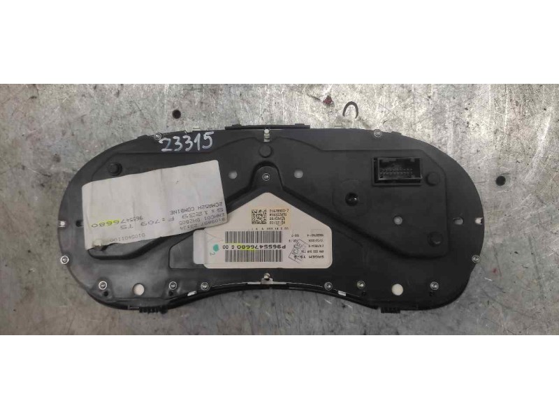 Recambio de cuadro instrumentos para peugeot 307 cc (s1) 2.0 referencia OEM IAM 9655476680 NS62074914 