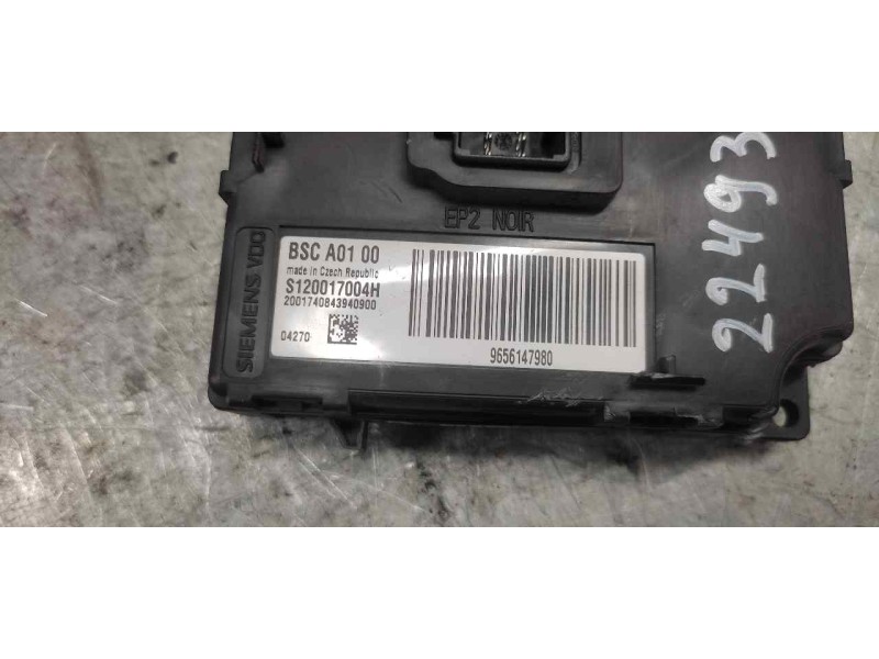 Recambio de caja reles / fusibles para peugeot 407 sw st sport referencia OEM IAM 9656147980  