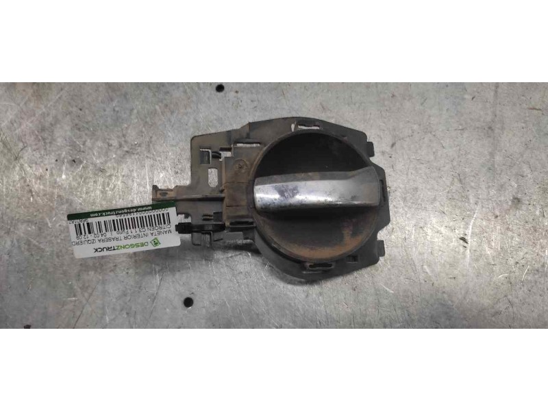 Recambio de maneta interior trasera izquierda para citroen c3 1.1 furio referencia OEM IAM 9680187877  