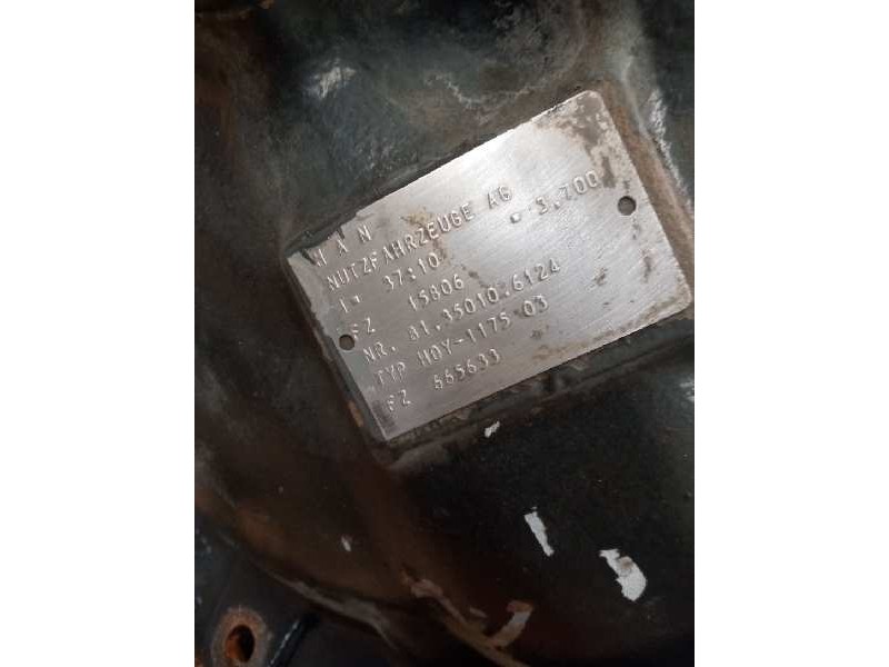 Recambio de grupo para man autobus autobus 18.410 holc referencia OEM IAM H0Y117503 81350106124 RATIO:37X10