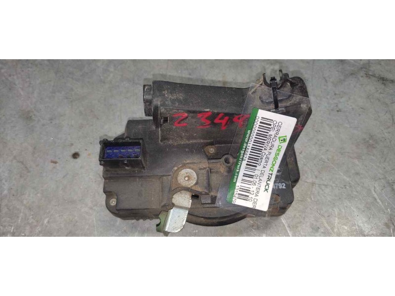 Recambio de cerradura puerta delantera derecha para opel meriva cosmo referencia OEM IAM 13154792 3 PINS 