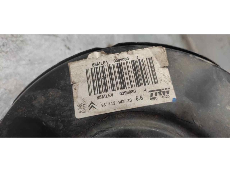 Recambio de servofreno para peugeot 208 style referencia OEM IAM 9811514380  