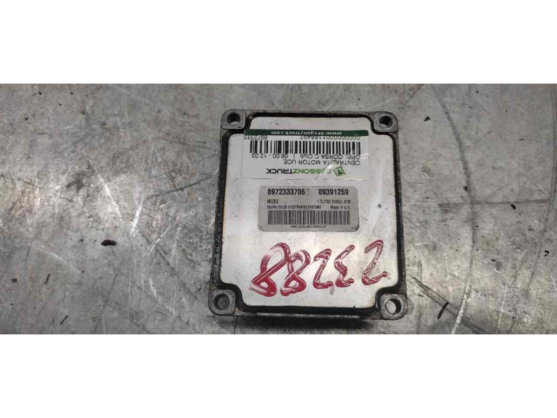 Recambio de centralita motor uce para opel corsa c club referencia OEM IAM 8972333706  