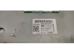 Recambio de sistema audio / radio cd para peugeot partner kasten confort pack l1 referencia OEM IAM 98016070XT01   2