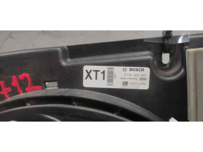 Recambio de electroventilador para opel zafira b cosmo referencia OEM IAM 0130303960 13132559 
