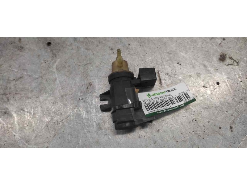 Recambio de valvula aire adicional para peugeot 407 sw st sport referencia OEM IAM 55563531 2 PINS 