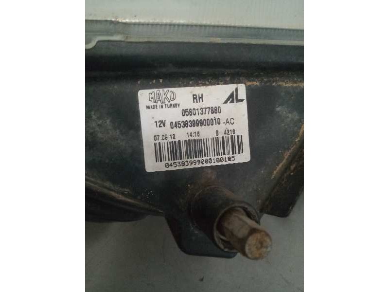 Recambio de faro antiniebla derecho para iveco daily ka 2.3 diesel cat referencia OEM IAM 5801377880  