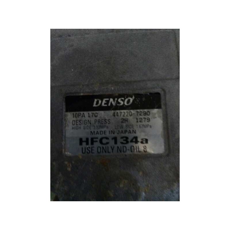 Recambio de compresor aire acondicionado para iveco trucks daily 35c13 referencia OEM IAM 10A17C 447220-7290 2H 1279