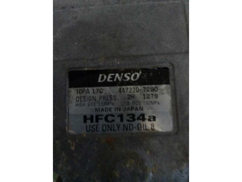 Recambio de compresor aire acondicionado para iveco trucks daily 35c13 referencia OEM IAM 10A17C 447220-7290 2H 1279