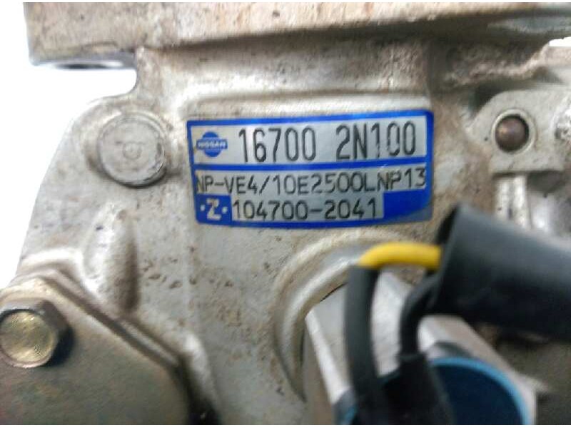 Recambio de bomba inyeccion para nissan almera (n15) gx referencia OEM IAM 167002N100  