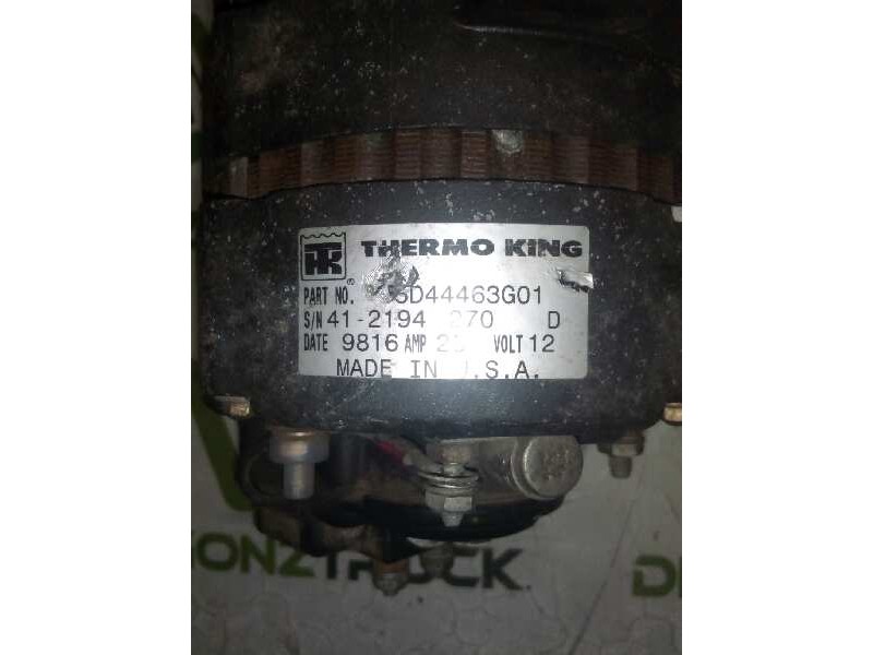 Recambio de alternador para » otros... thermo king ..... referencia OEM IAM 5D44463G01 41-2194 270 AMP 23 12 VOLTIOS